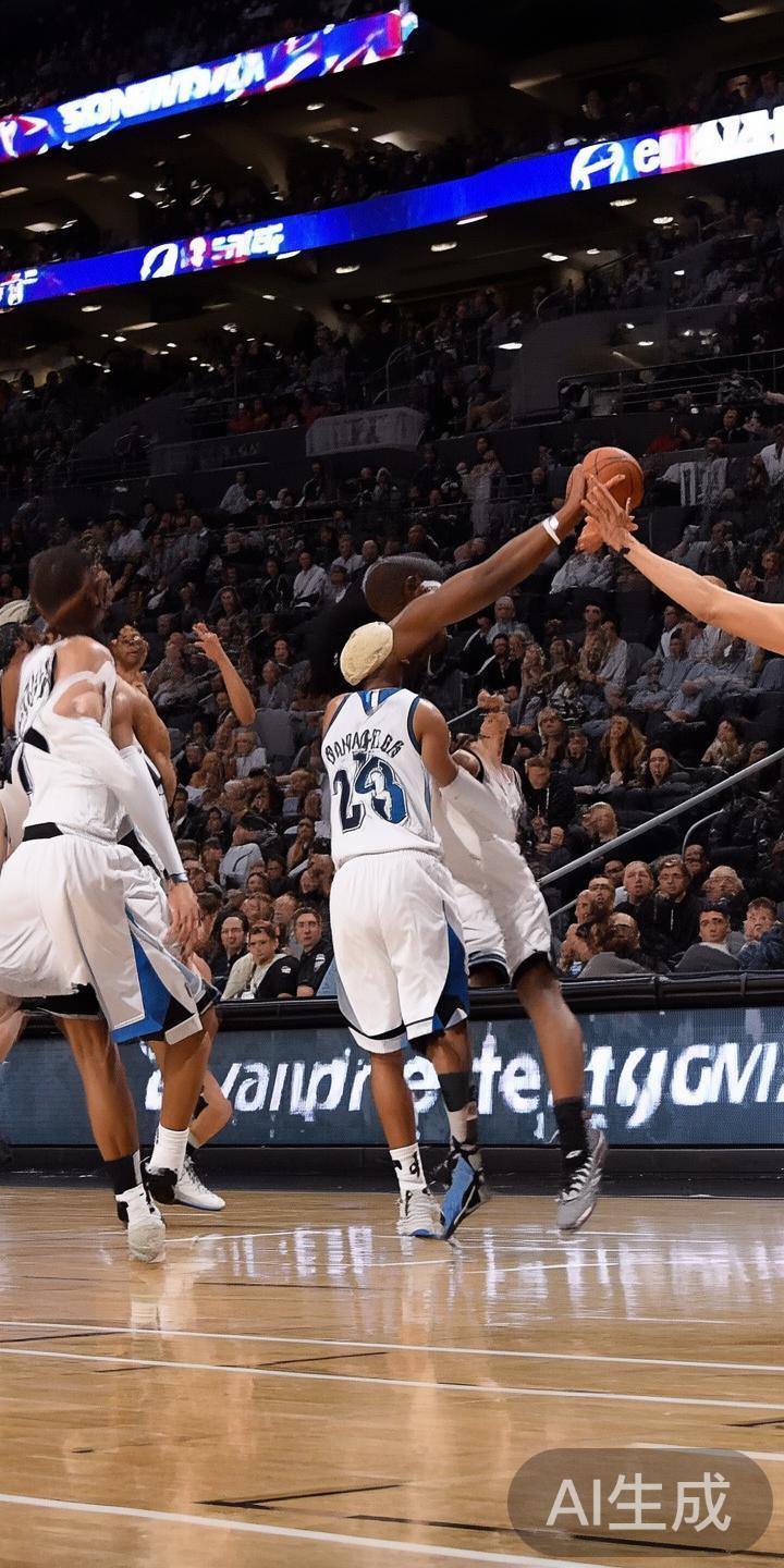 比赛一开始，森林狼与篮网便展开激烈争夺。森林狼凭借